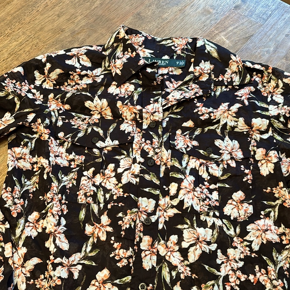 Ralph Lauren floral blouse